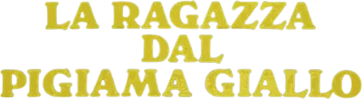 La ragazza dal pigiama giallo streaming La ragazza dal pigiama giallo